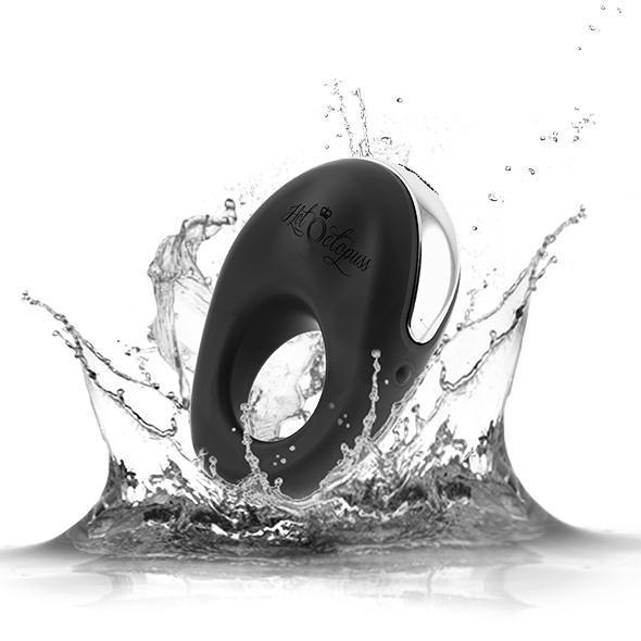 Hot Octopuss - Atom Rechargeable Silicone Cock Ring (Black) -  Silicone Cock Ring (Vibration) Rechargeable  Durio.sg