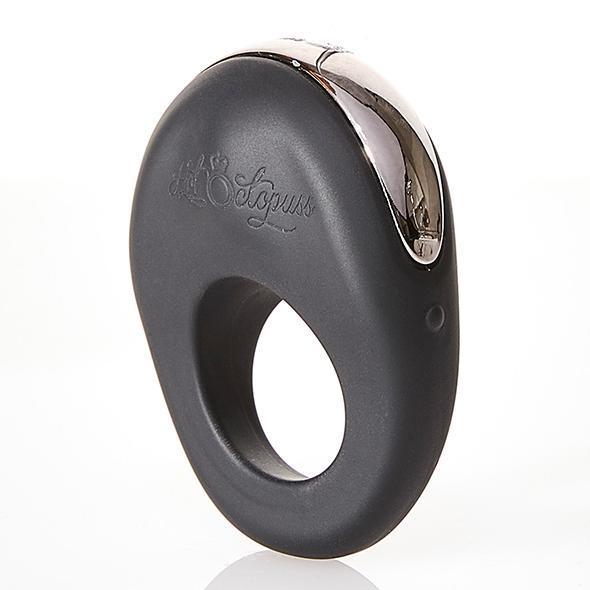 Hot Octopuss - Atom Rechargeable Silicone Cock Ring (Black) -  Silicone Cock Ring (Vibration) Rechargeable  Durio.sg