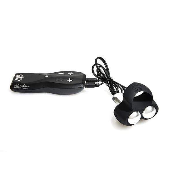 Hot Octopuss - Jett Cock Sleeve with Trible and Bass Technology (Black) -  Silicone Cock Ring (Vibration) Non Rechargeable  Durio.sg