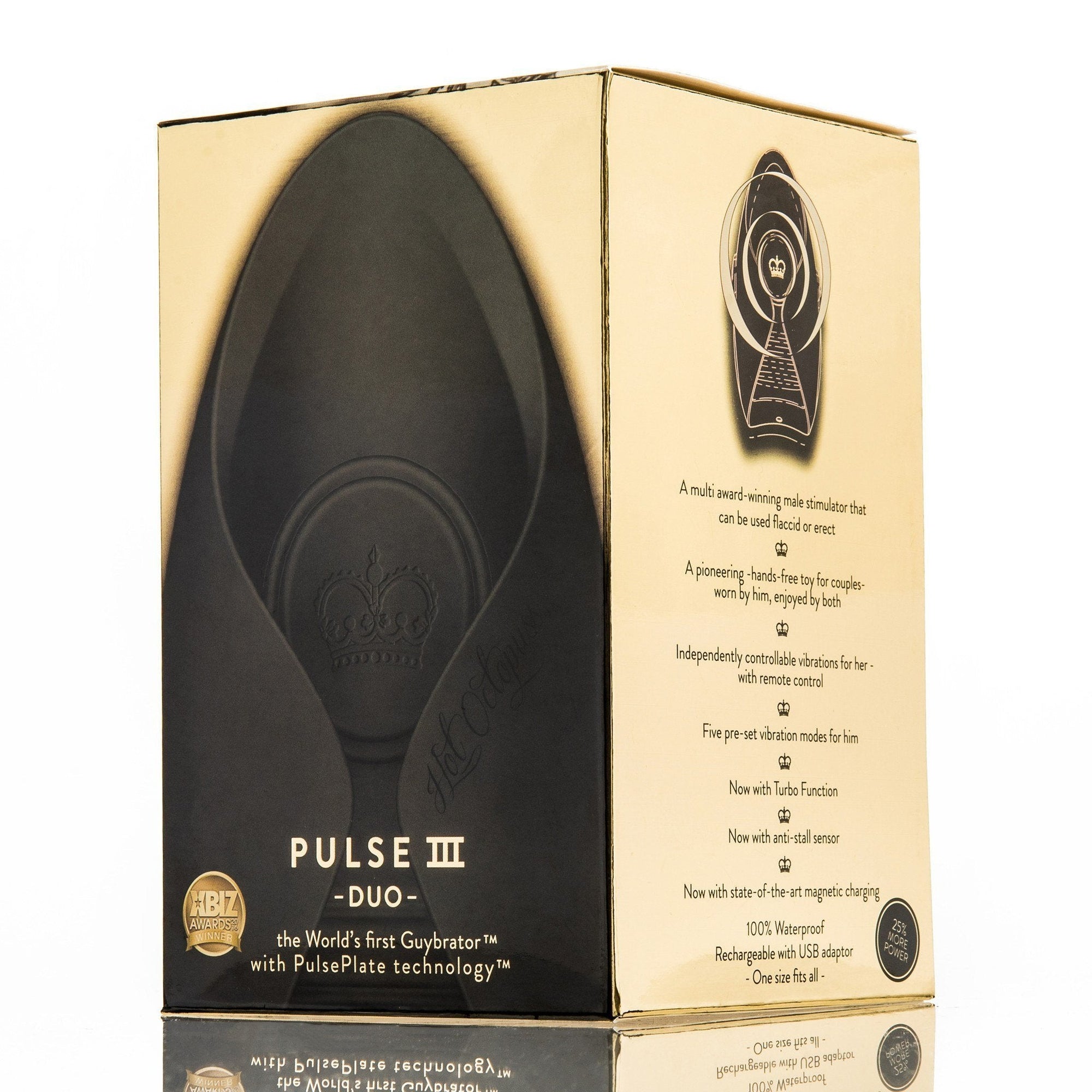Hot Octopuss - Pulse III Duo Couple & Solo Vibrator -  Remote Control Couple's Massager (Vibration) Rechargeable  Durio.sg