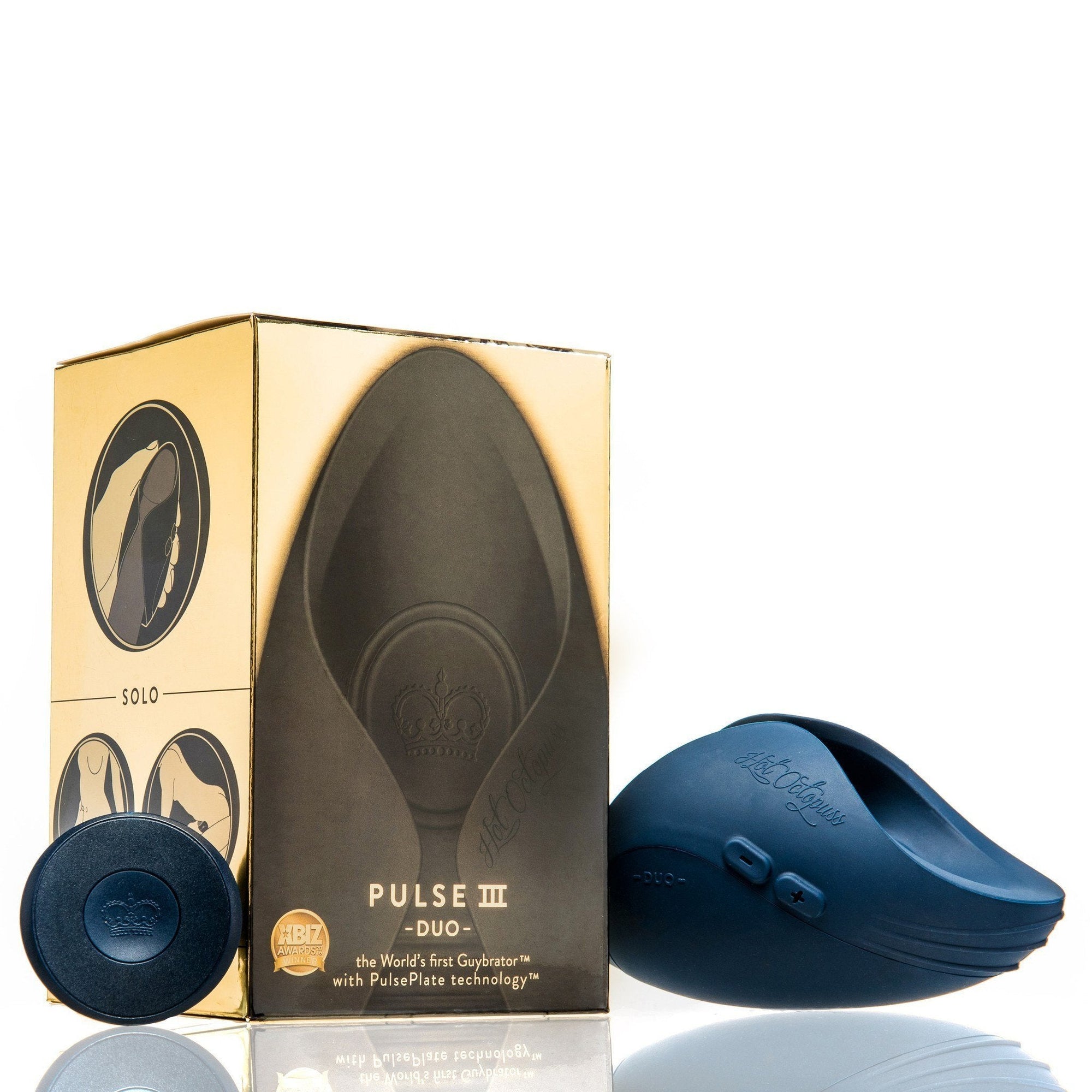 Hot Octopuss - Pulse III Duo Couple & Solo Vibrator -  Remote Control Couple's Massager (Vibration) Rechargeable  Durio.sg