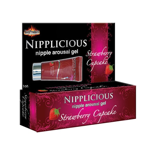 Hott Products - Nipplicious Nipple Arousal Gel 1 oz (Strawberry Cupcake) -  Arousal Gel  Durio.sg