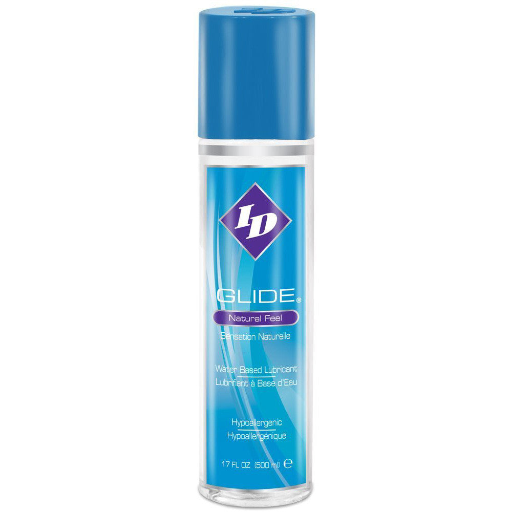 ID Lube - Glide Natural Feel Water Based Lubricant Pump 17 oz -  Lube (Water Based)  Durio.sg