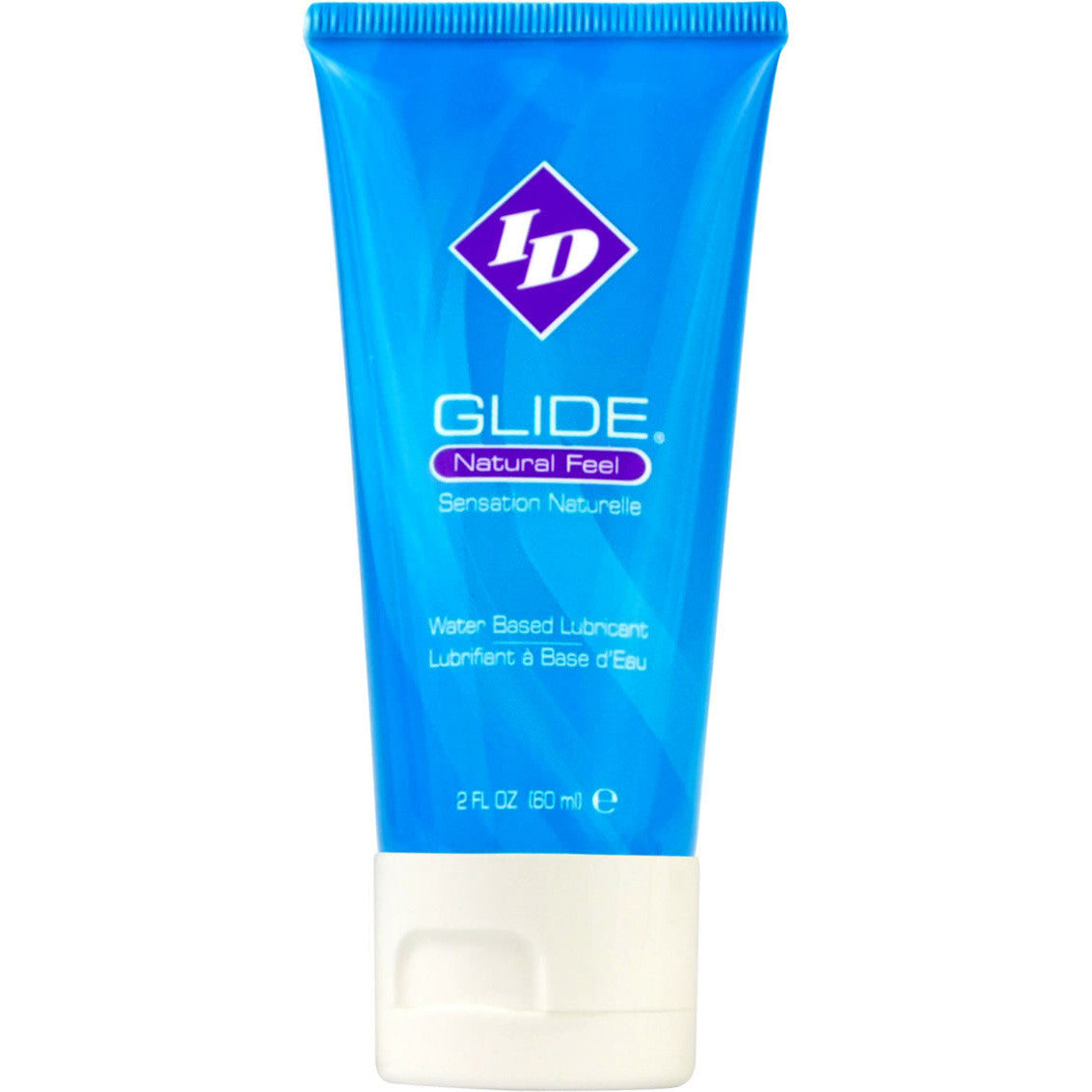 ID Lube - Glide Natural Feel Water Based Lubricant Travel Tube 2 oz -  Lube (Water Based)  Durio.sg