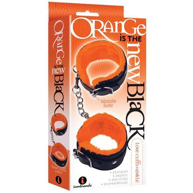 Icon Brands - Orange Is The New Black Furry Love Cuffs Adjustable Ankle Cuffs (Black) -  Hand/Leg Cuffs  Durio.sg