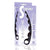 Icon Brands - S Curved Silicone Anal Beads (Black) -  Anal Beads (Non Vibration)  Durio.sg