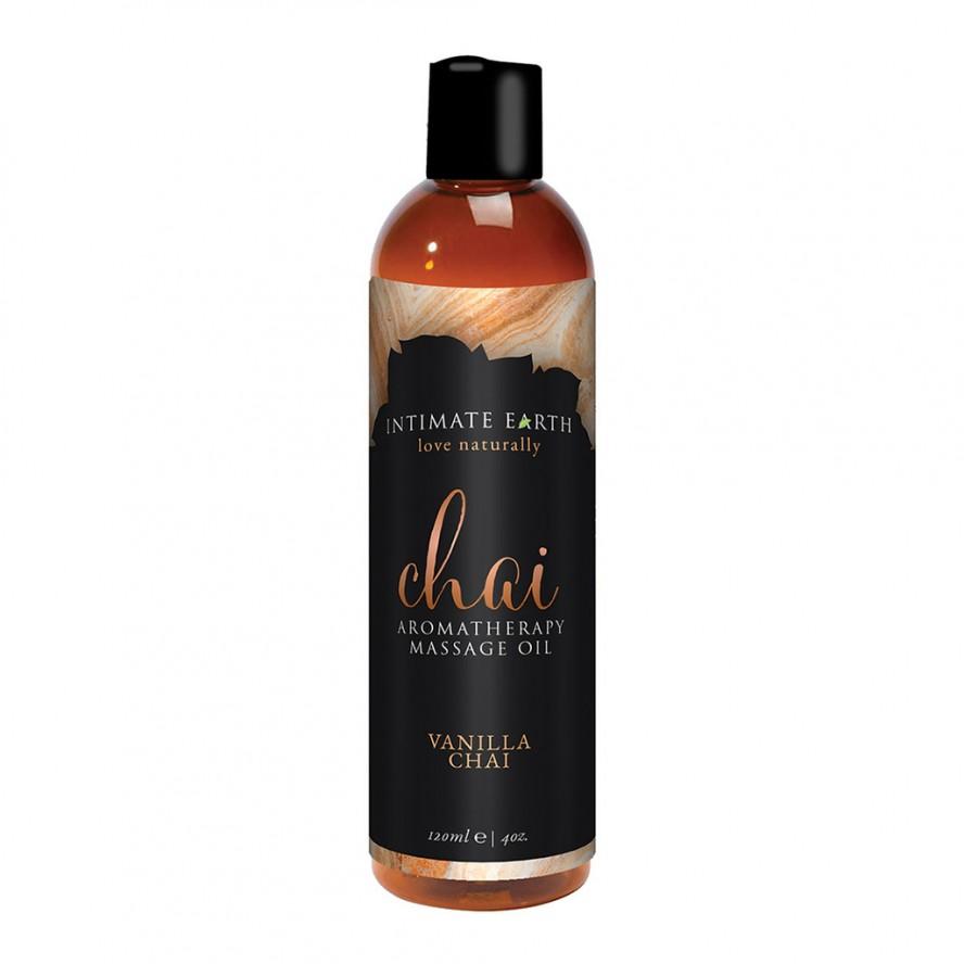 Intimate Earth - Chai Massage Oil 120 ml (Vanilla Chai) -  Massage Oil  Durio.sg