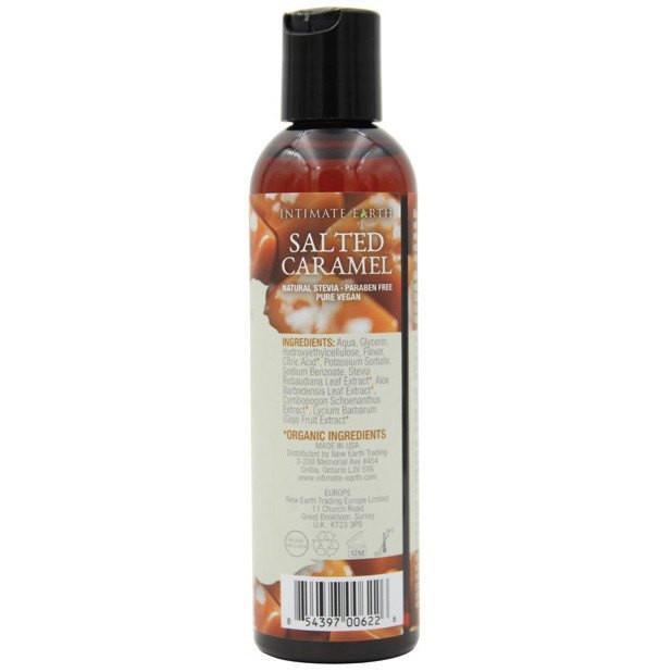 Intimate Earth - Lubricant Salted Caramel 120 ml (Orange) -  Lube (Water Based)  Durio.sg