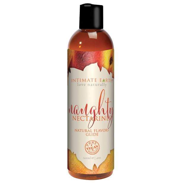 Intimate Earth - Naughty Nectarines Pleasure Glide Flavored Lubricant 120ml -  Lube (Water Based)  Durio.sg