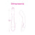 Intimina - Celesse Personal Massager G Spot Vibrator (Pink) -  G Spot Dildo (Vibration) Non Rechargeable  Durio.sg