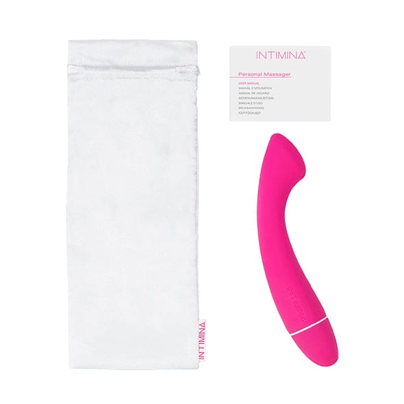 Intimina - Celesse Personal Massager G Spot Vibrator (Pink) -  G Spot Dildo (Vibration) Non Rechargeable  Durio.sg