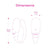 Intimina - Kalia Couples Massager Vibrator (Pink) -  Couple's Massager (Vibration) Rechargeable  Durio.sg