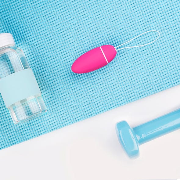 Intimina - KegelSmart Vibrating Personal Kegel Trainer (Pink) -  Kegel Balls (Vibration) Non Rechargeable  Durio.sg