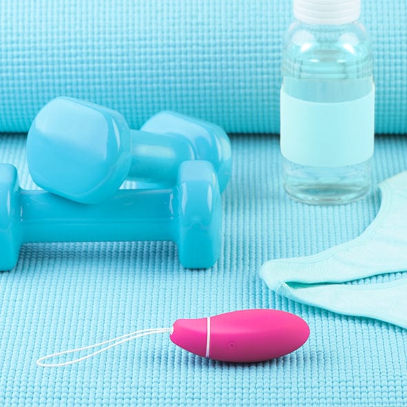 Intimina - KegelSmart Vibrating Personal Kegel Trainer (Pink) -  Kegel Balls (Vibration) Non Rechargeable  Durio.sg