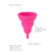 Intimina - Lily Compact Cup B Collapsible Menstrual Cup (Pink) -  Menstrual Cup  Durio.sg