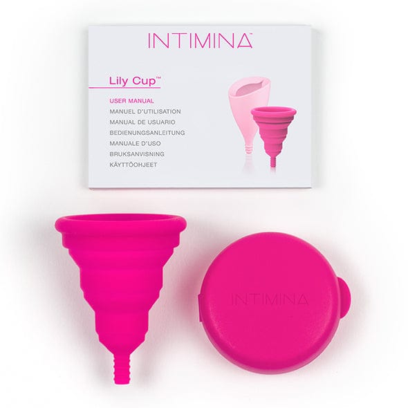 Intimina - Lily Compact Cup B Collapsible Menstrual Cup (Pink) -  Menstrual Cup  Durio.sg