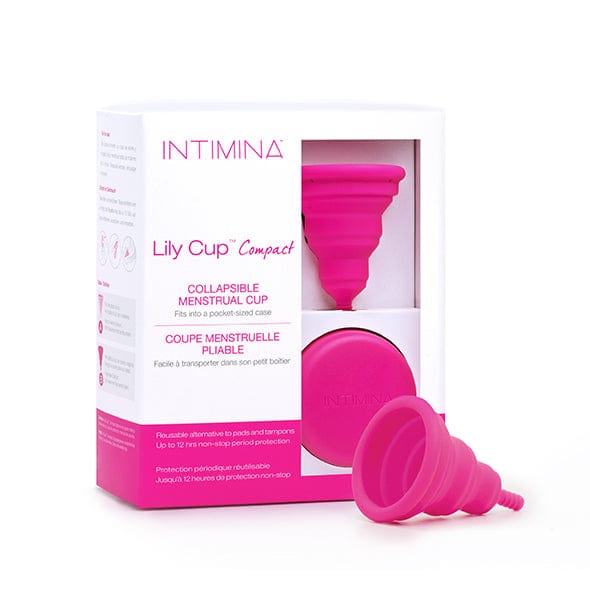 Intimina - Lily Compact Cup B Collapsible Menstrual Cup (Pink) -  Menstrual Cup  Durio.sg