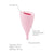 Intimina - Lily Cup A Ultra Smooth Menstrual Cup (Pink) -  Menstrual Cup  Durio.sg
