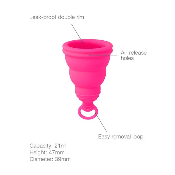 Intimina - Lily Cup One The Perfect Starter Menstrual Cup (Pink) -  Menstrual Cup  Durio.sg