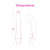 Intimina - Raya Personal Massager G Spot Vibrator (Pink) -  G Spot Dildo (Vibration) Non Rechargeable  Durio.sg