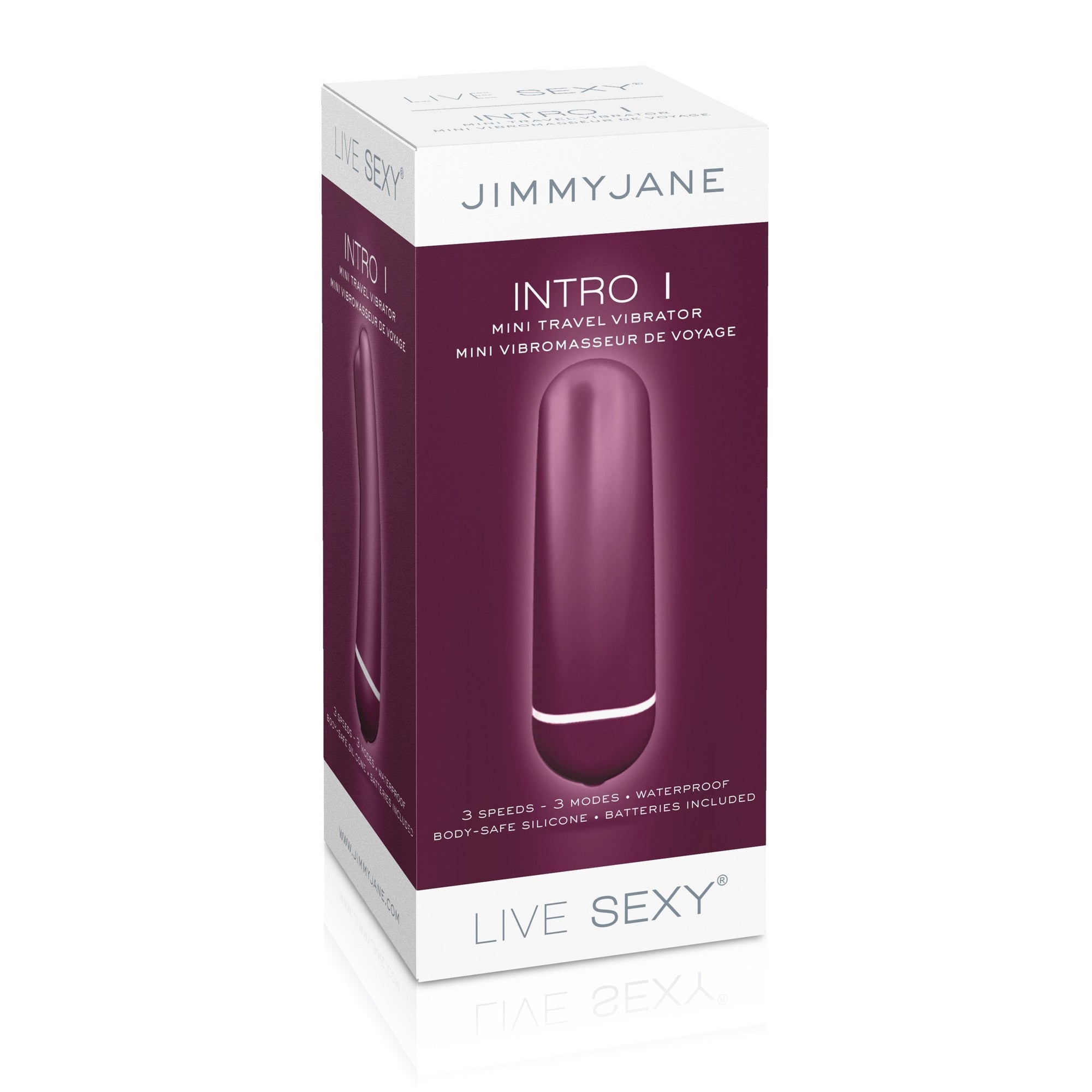 Jimmy Jane - Live Sexy Intro 1 Mini Travel Vibrator (Purple) -  Bullet (Vibration) Non Rechargeable  Durio.sg