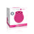Jimmy Jane - Love Pods Halo Waterproof Vibrator (Pink) -  Clit Massager (Vibration) Rechargeable  Durio.sg