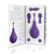 JimmyJane - Focus Sonic Vibrator with 3 Silicone Head Attachments (Purple) -  Clit Massager (Vibration) Rechargeable  Durio.sg