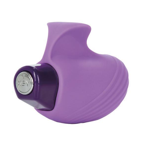 Jopen - Key Aries Finger Massager (Lavender) -  Clit Massager (Vibration) Non Rechargeable  Durio.sg