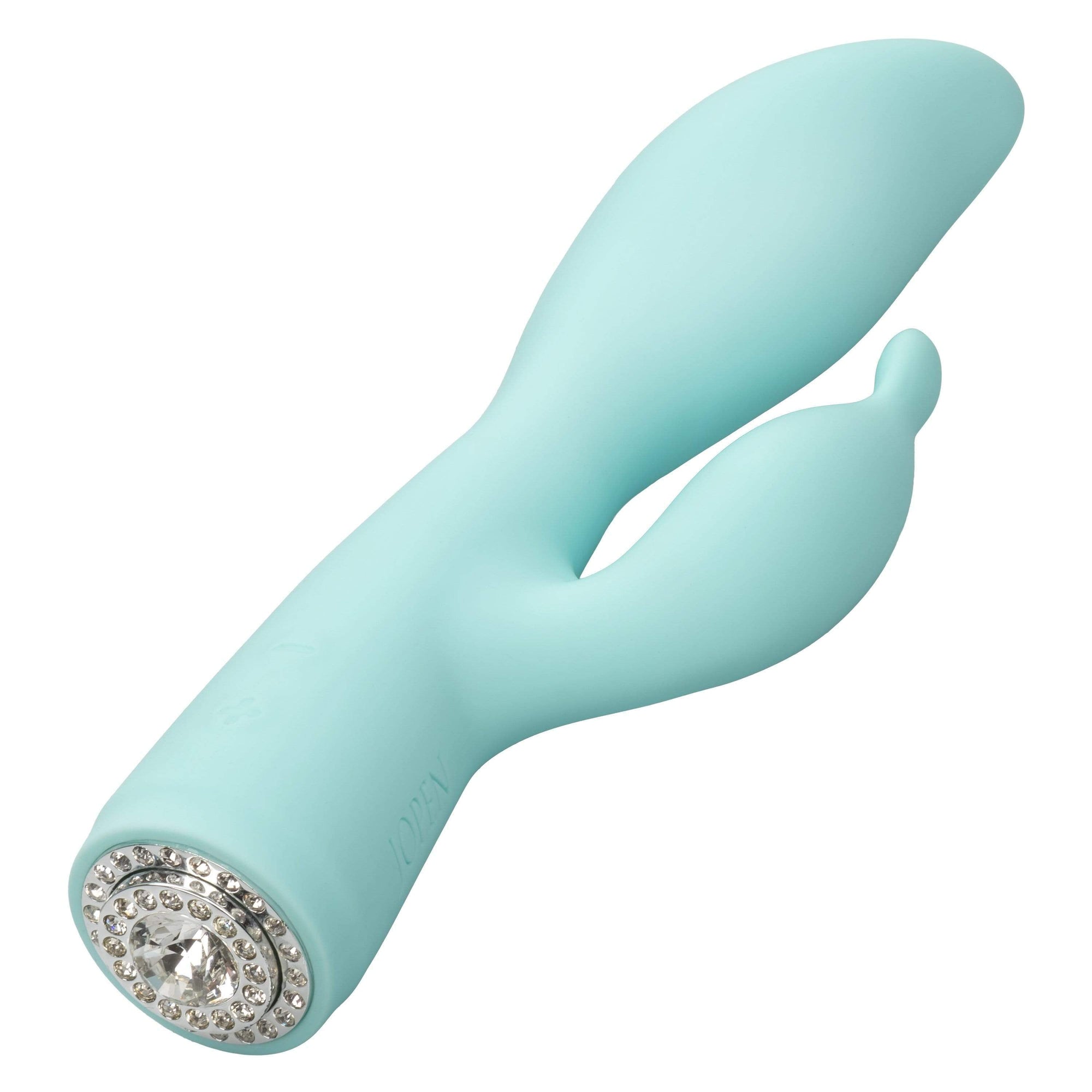 Jopen - Pave Silicone Rabbit Vibrator Victoria (Blue) -  Rabbit Dildo (Vibration) Rechargeable  Durio.sg