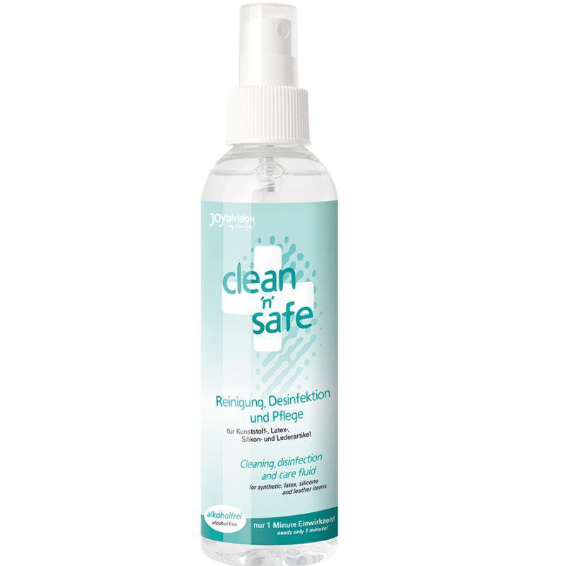 Joy Division - Clean N Safe Alcohol Free Toy Cleaner 100 ml (Clear) -  Toy Cleaners  Durio.sg