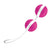 Joy Division - Joyballs Trend Duo Training Kegel Balls (Pink) -  Kegel Balls (Non Vibration)  Durio.sg