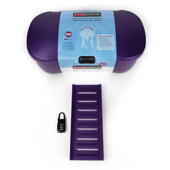Joyboxx - Hygienic Storage System (Purple) -  Storage Box  Durio.sg