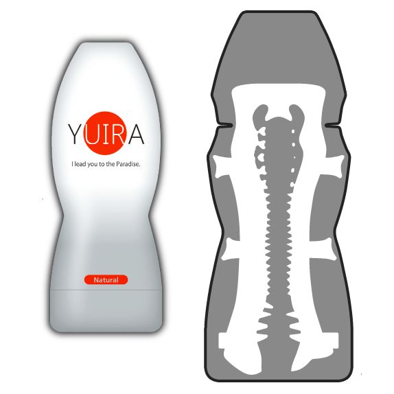 KMP - Yuira Cup Masturbator (Natural) -  Masturbator Non Reusable Cup (Non Vibration)  Durio.sg