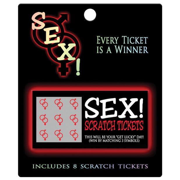 Kheper Games - 8 Sex! Scratch Tickets (Black) -  Games  Durio.sg