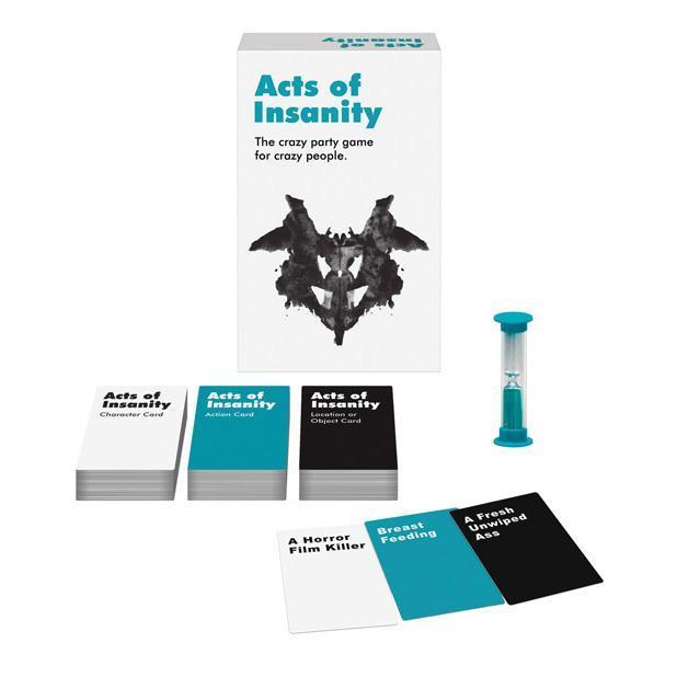 Kheper Games - Acts of Insanity Card Game (White) -  Party Games  Durio.sg