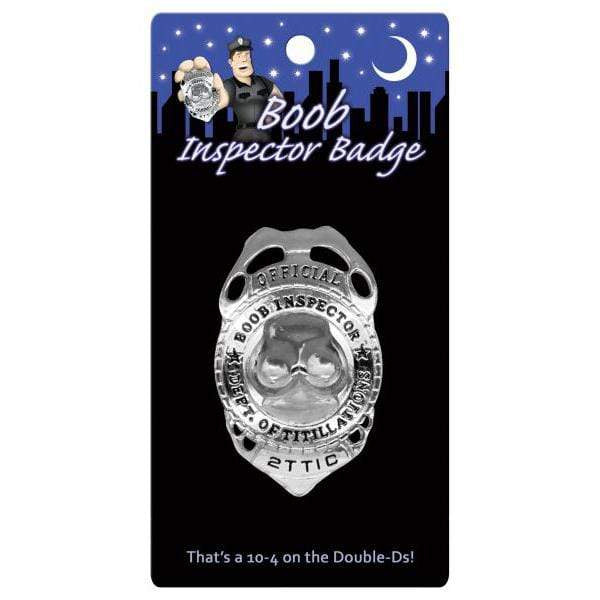 Kheper Games - Boob Inspector Badge -  Bachelorette Party Novelties  Durio.sg