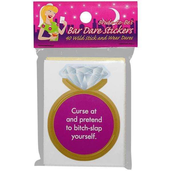 Kheper Games - Bride To Be Bar Dares Stickers -  Bachelorette Party Novelties  Durio.sg