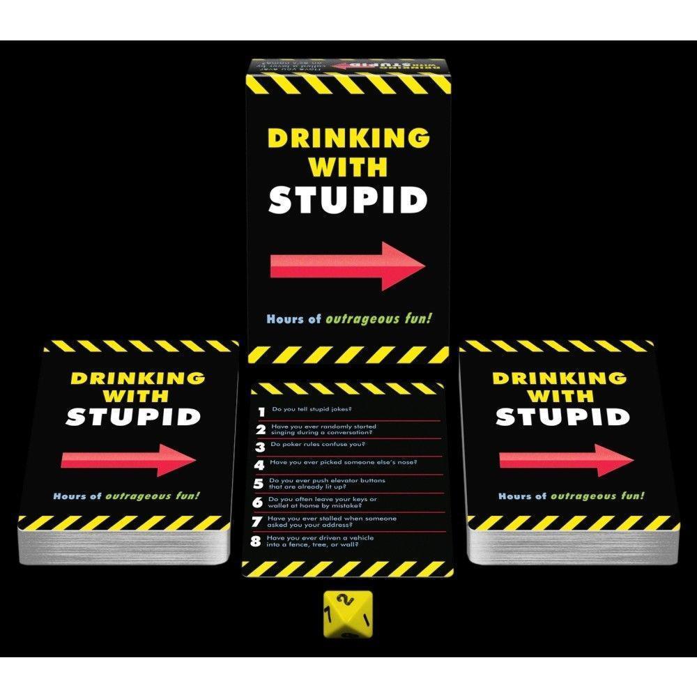 Kheper Games - Drinking with Stupid Drinking Game (Black) -  Games  Durio.sg