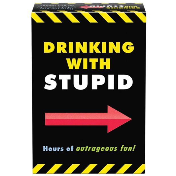 Kheper Games - Drinking with Stupid Drinking Game (Black) -  Games  Durio.sg