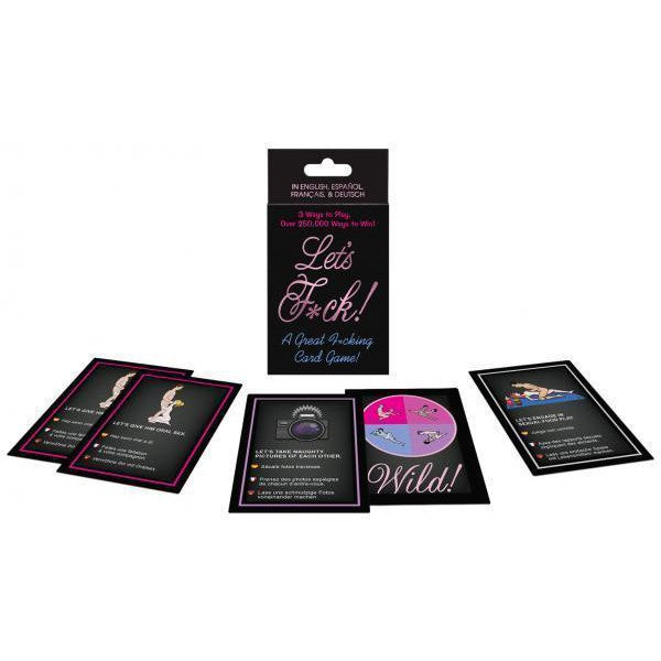 Kheper Games - Let's F*ck Card Game (Black) -  Games  Durio.sg