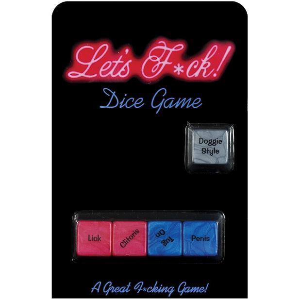 Kheper Games - Let&#39;s F*ck Dice Game (Multi Colour) -  Games  Durio.sg