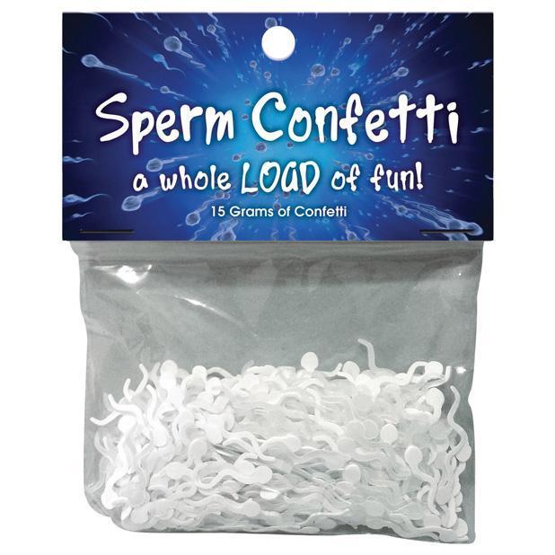 Kheper Games - Sperm Confetti 15g (White) -  Bachelorette Party Novelties  Durio.sg