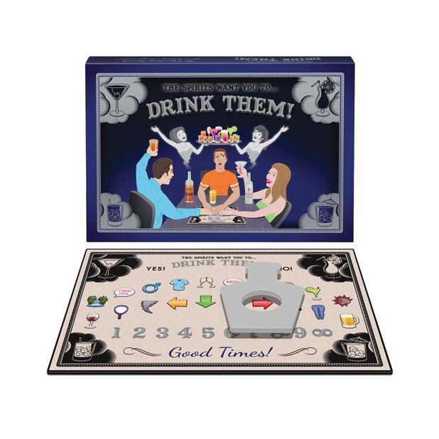 Kheper Games - The Spirits Want You to Drink Them Board Game (Black) -  Party Games  Durio.sg