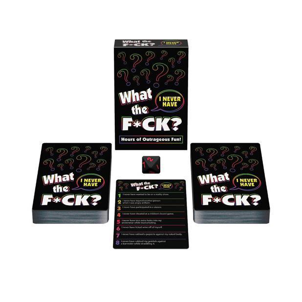 Kheper Games - What The F*ck I Never Have Card Game (Black) -  Party Games  Durio.sg