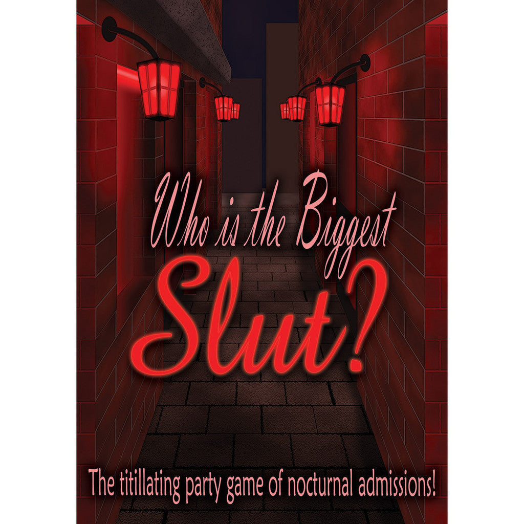 Kheper Games - Who Is The Biggest Slut? Card Game -  Games  Durio.sg