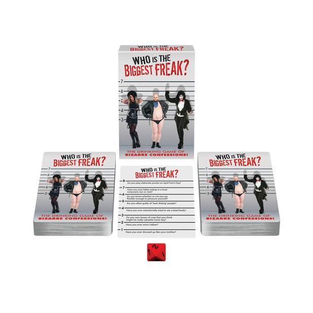 Kheper Games - Who is the Biggest Freak Drinking Game (Grey) -  Party Games  Durio.sg