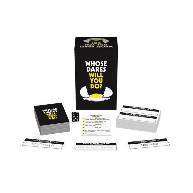 Kheper Games - Whose Dares Will You Do Card Game (Black) -  Party Games  Durio.sg