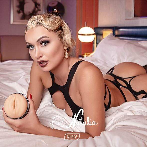Kiiroo - Feel Natalia Starr Masturbator Stroker (Beige) -  Masturbator Vagina (Non Vibration)  Durio.sg