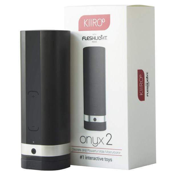 Kiiroo - Onyx2 Couples Interactive Masturbator (Black) -  Couple's Massager (Vibration) Rechargeable  Durio.sg