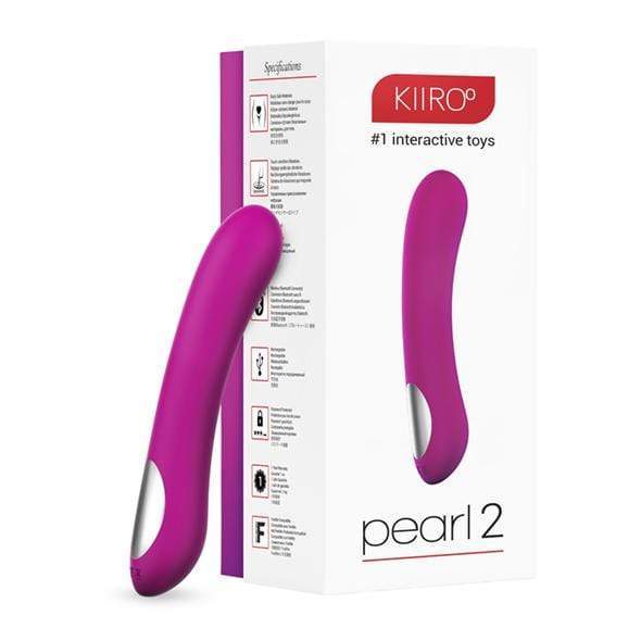 Kiiroo - Pearl 2 App-Controlled Vibrator (Purple) -  G Spot Dildo (Vibration) Rechargeable  Durio.sg